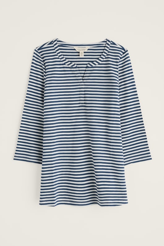 Seasalt Cornwall Carlyon Top In GOTS-Certified Organic Cotton Jersey
