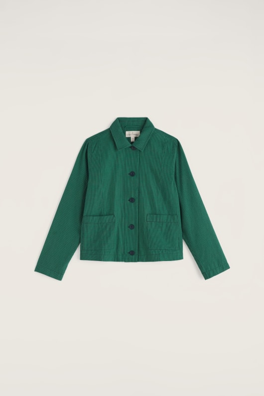 Seasalt Cornwall Carnon Downs Jacket In GOTS-Certified Organic Cotton