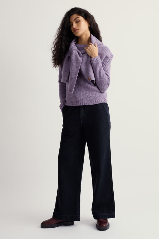 Seasalt Cornwall Dawson Pick Jumper Made With Merino