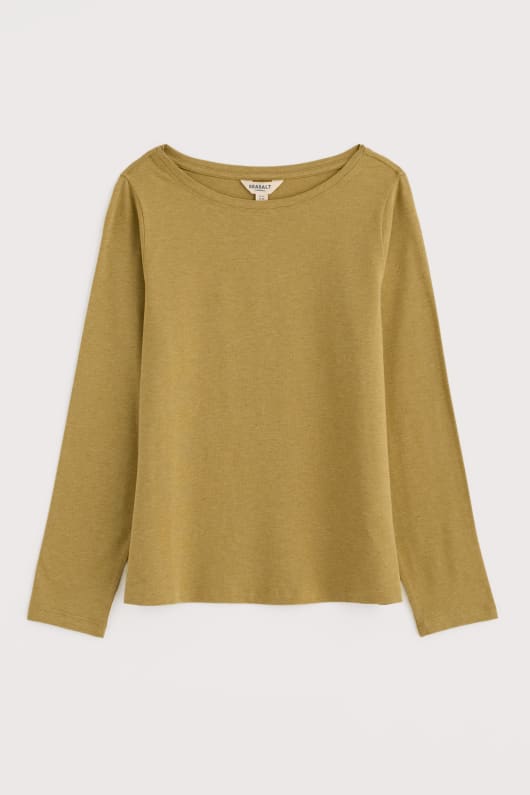 Seasalt Cornwall Easel Long Sleeve Top In GOTS-Certified Organic Cotton Jersey