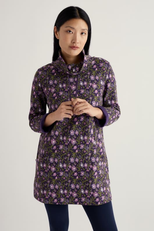 seasalt cornwall Formative Brushed Back Jersey Tunic