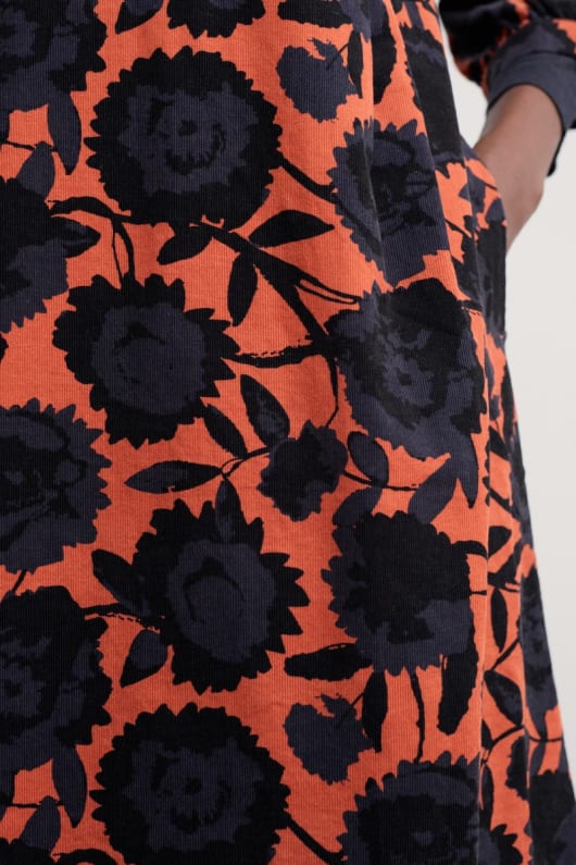 Seasalt Cornwall Herb Garden Organic Cotton Cord Dress