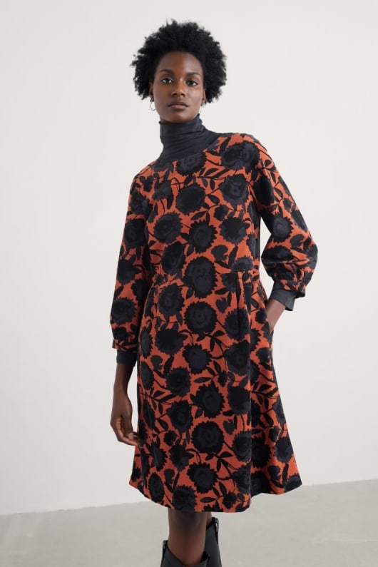 seasalt cornwall Herb Garden Organic Cotton Cord Dress