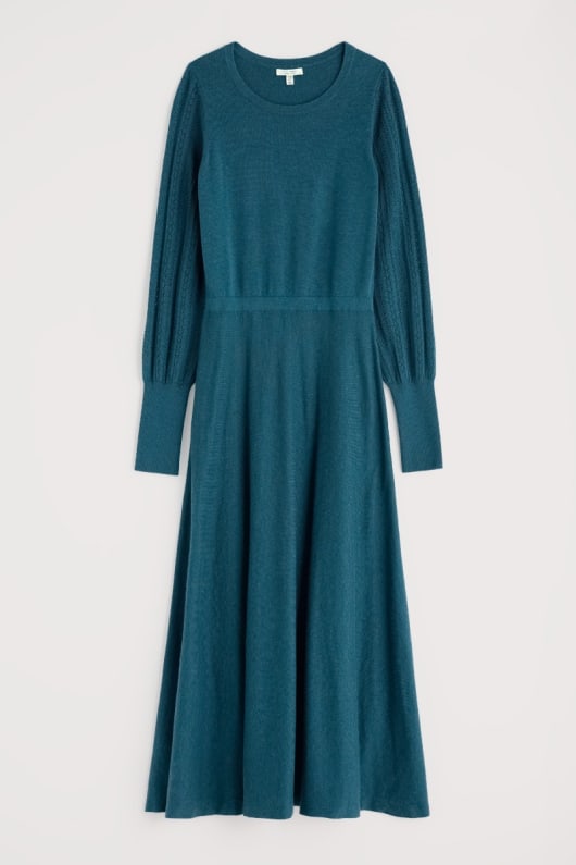 Seasalt Cornwall Herring Gull Knitted Dress In GOTS-Certified Organic Cotton