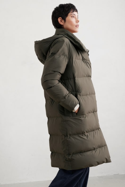 Seasalt Cornwall Holywell Bay Waterproof Puffer Coat