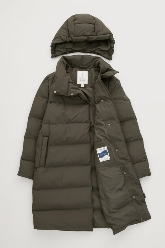 Seasalt Cornwall Holywell Bay Waterproof Puffer Coat