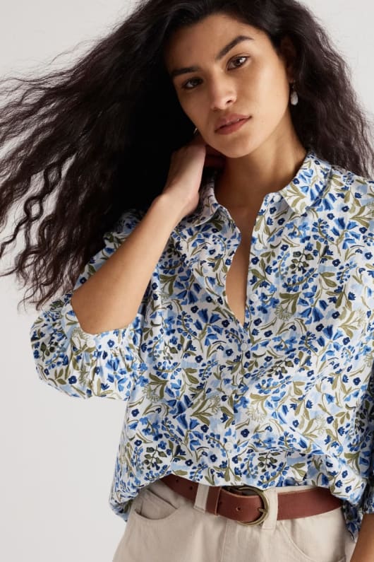 seasalt cornwall Hope Cottage Organic Cotton Blouse