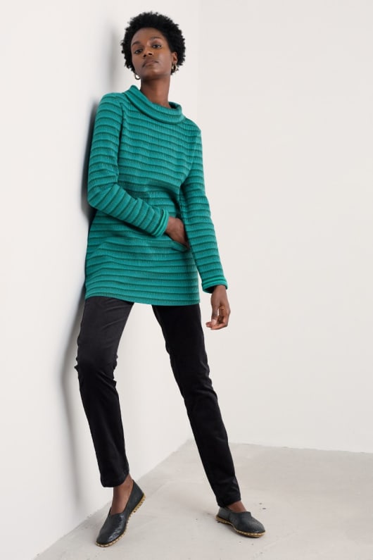 Seasalt Cornwall Mawgan Porth Jacquard Jersey Tunic