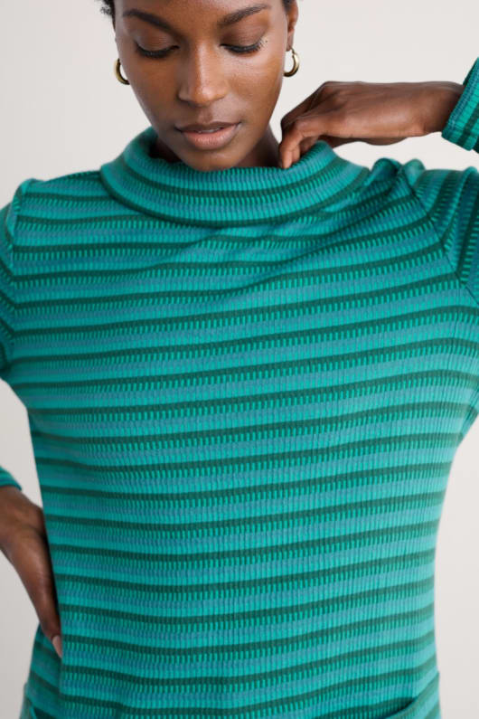 Seasalt Cornwall Mawgan Porth Jacquard Jersey Tunic