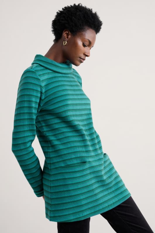 seasalt cornwall Mawgan Porth Jacquard Jersey Tunic