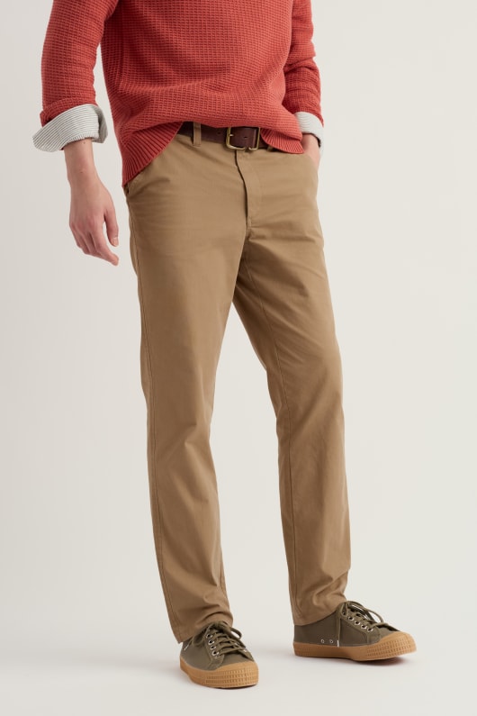 Seasalt Cornwall Men's Bowman Organic Cotton Trousers