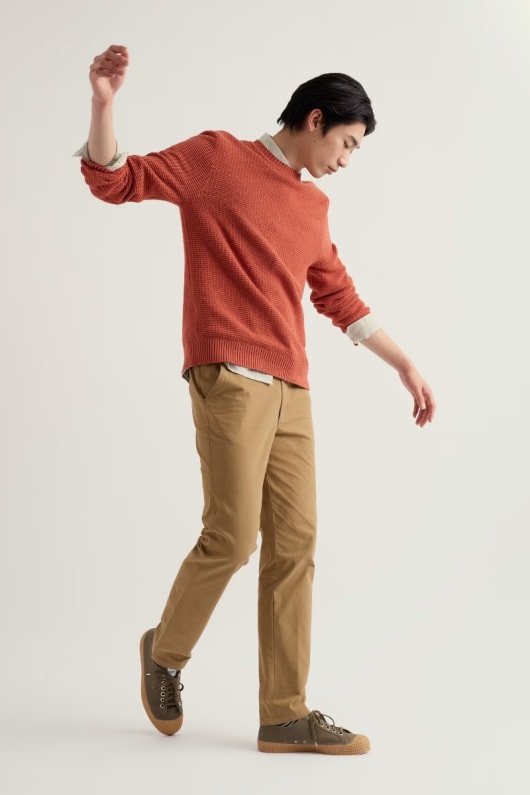 seasalt cornwall Men's Bowman Organic Cotton Trousers