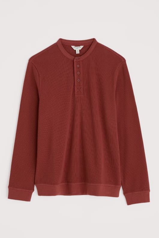 Seasalt Cornwall Men's Brigantine Henley Top In Organic Cotton