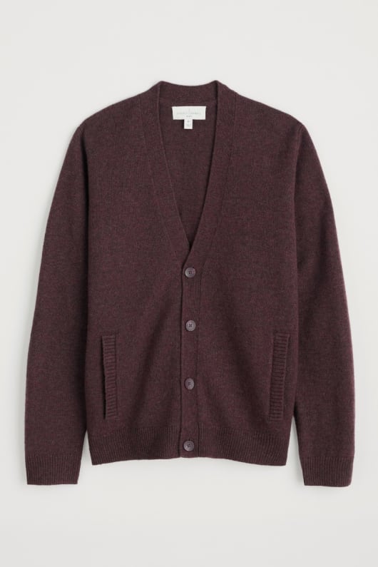 Seasalt Cornwall Men's Cleer Lambswool Blend Cardigan