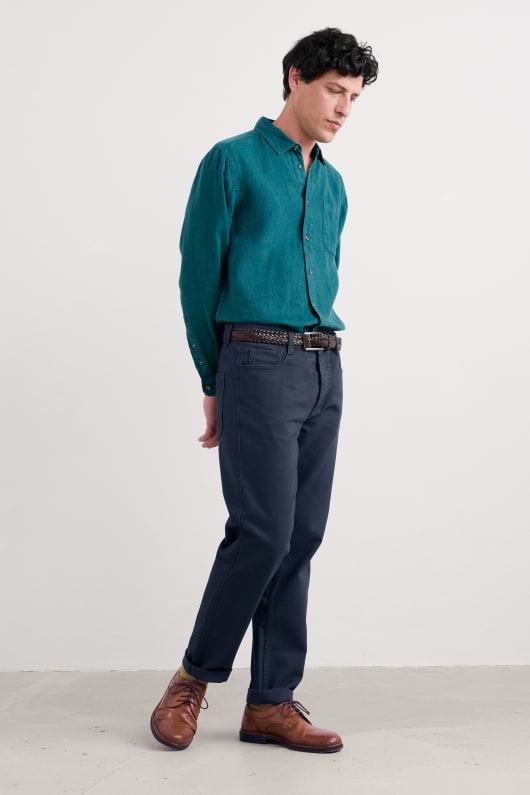 seasalt cornwall Men's Felling Straight Leg Trousers