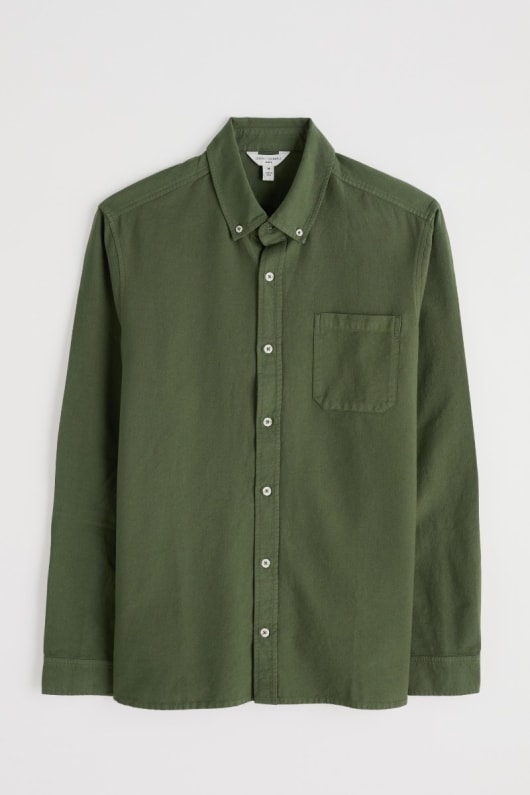 Seasalt Cornwall Men's Jenken Garment Dyed Oxford Shirt