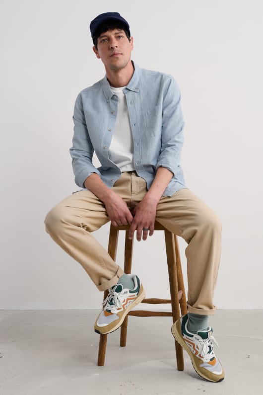 Seasalt Cornwall Men's Jenken Organic Cotton Oxford Shirt