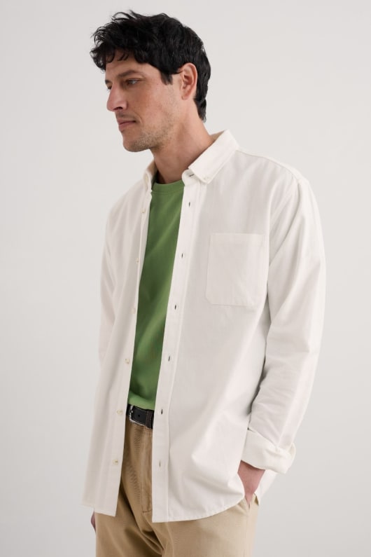 seasalt cornwall Men's Jenken Organic Cotton Oxford Shirt