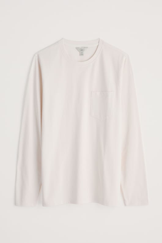 Seasalt Cornwall Men's Merthen Long Sleeve Top In Organic Cotton