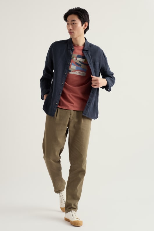 Seasalt Cornwall Men's Midwatch Organic Cotton T-Shirt