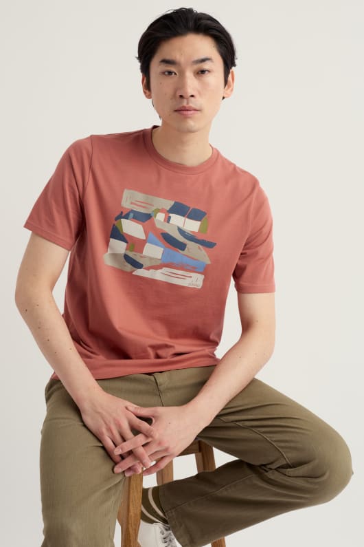 Seasalt Cornwall Men's Midwatch Organic Cotton T-Shirt