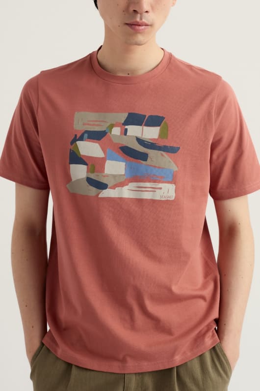 seasalt cornwall Men's Midwatch Organic Cotton T-Shirt