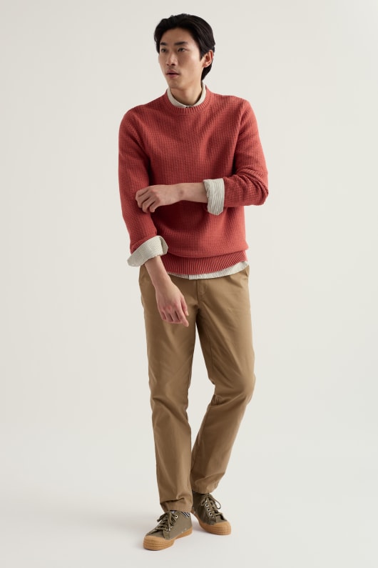 Seasalt Cornwall Men's Mizzen Organic Cotton Knitted Jumper
