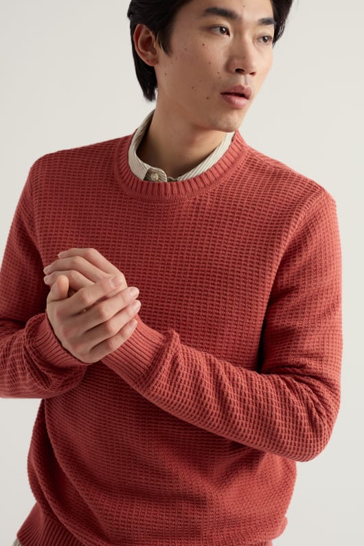 Seasalt Cornwall Men's Mizzen Organic Cotton Knitted Jumper