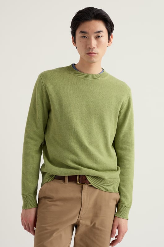 Seasalt Cornwall Men's Moorstone Knitted Organic Cotton Jumper