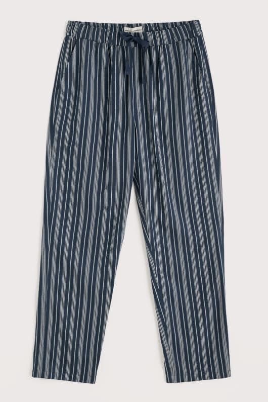 Seasalt Cornwall Men's Shipping Lights Striped Pyjama Trousers