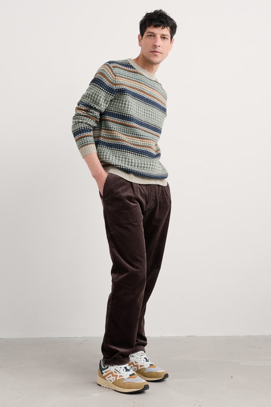 Seasalt Cornwall Men's Stennack Jumper Made With Lambswool
