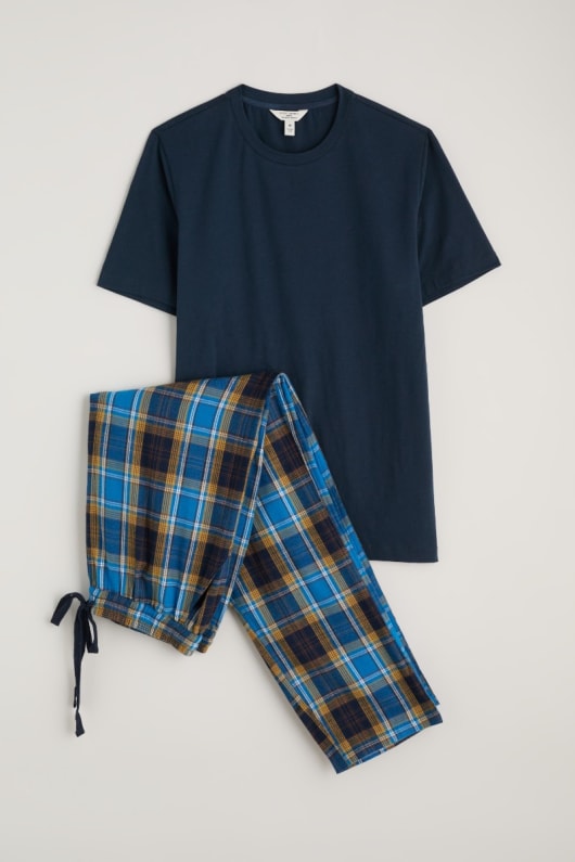 Seasalt Cornwall Men's Trevothen Short Sleeve Pyjama Set