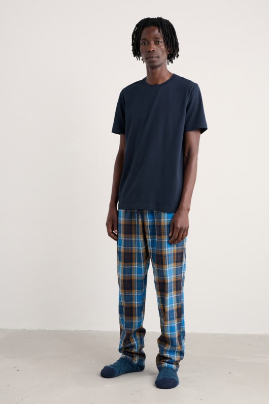 Seasalt Cornwall Men's Trevothen Short Sleeve Pyjama Set