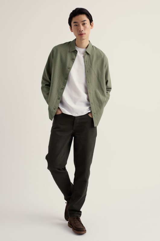 Seasalt Cornwall Men's Yestin Relaxed Button Up Shirt