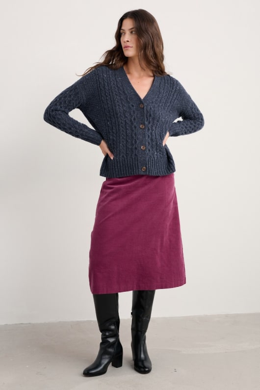 Seasalt Cornwall Newlyn Cardigan Made With Merino Wool