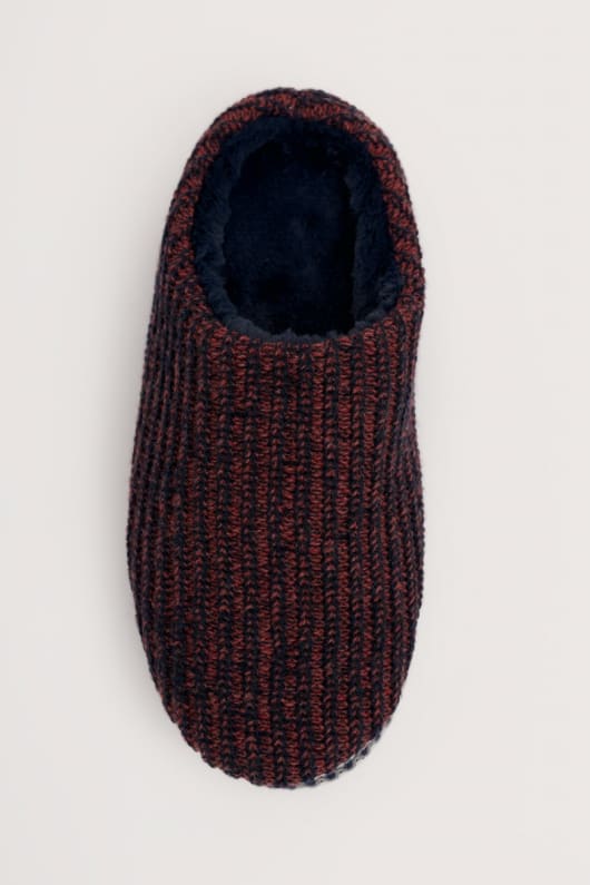 Seasalt Cornwall Night Forest Men's Knitted Slipper