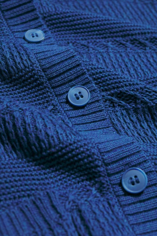 Seasalt Cornwall Nut Lane Organic Cotton Collared Cardigan