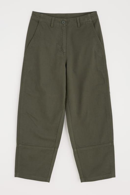 Seasalt Cornwall Painted Forms Organic Cotton Tapered Trousers