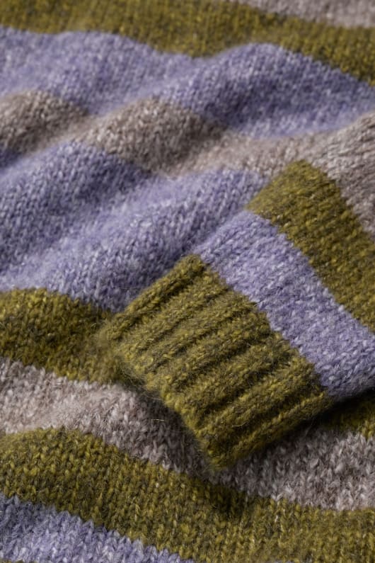 Seasalt Cornwall Painter Striped Jumper Contains Mohair