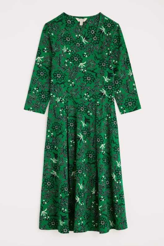 Seasalt Cornwall Pier View Three Quarter Sleeve Dress