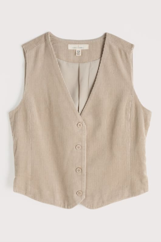Seasalt Cornwall Pinpoint Fitted Corduroy Waistcoat