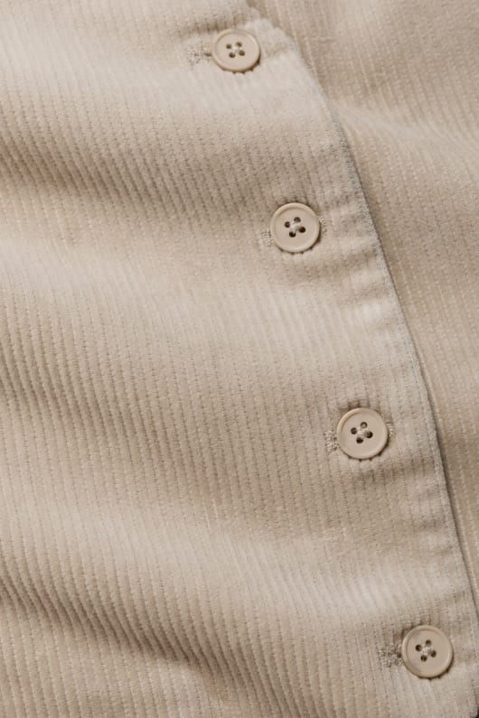 Seasalt Cornwall Pinpoint Fitted Corduroy Waistcoat