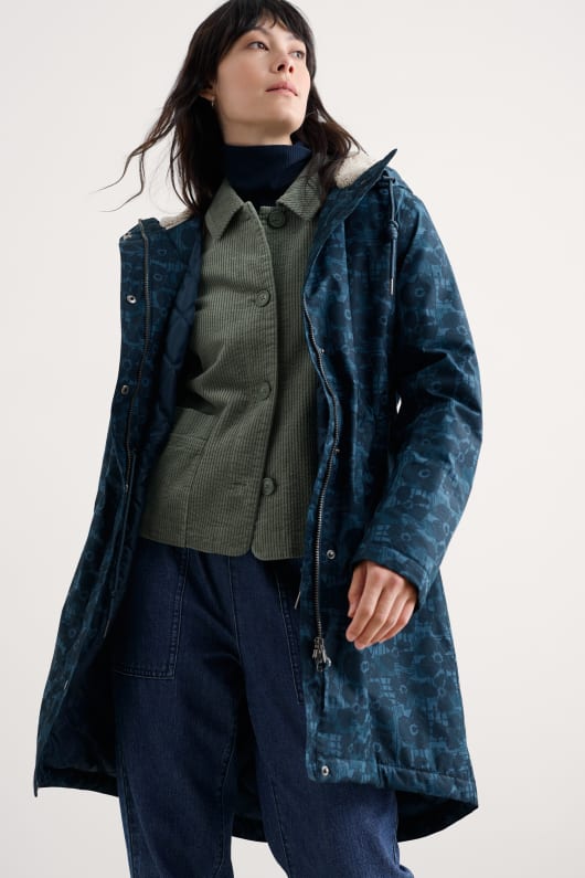 Seasalt Cornwall Plant Hunter Waterproof Parka Coat