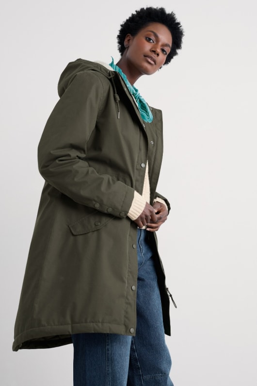 seasalt cornwall Plant Hunter Waterproof Parka Coat