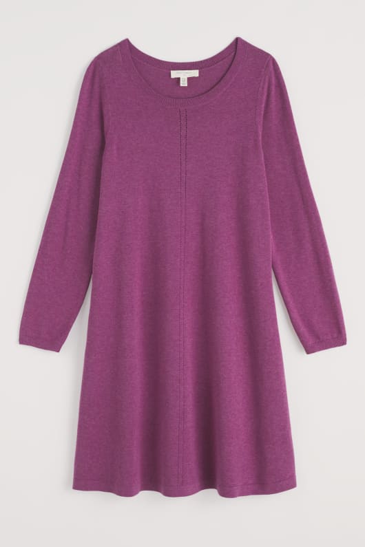 Seasalt Cornwall Poltreen Knee Length Dress In GOTS-Certified Organic Cotton