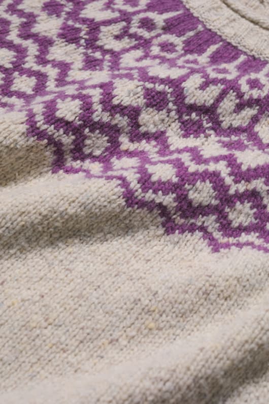 Seasalt Cornwall Port Kinnis Fair Isle Jumper With Merino