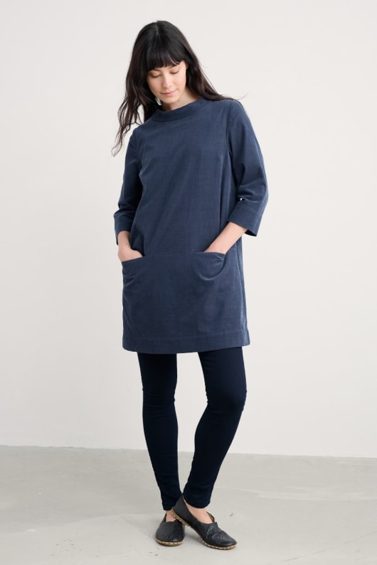 Seasalt Cornwall Sail By The Stars Needlecord Tunic