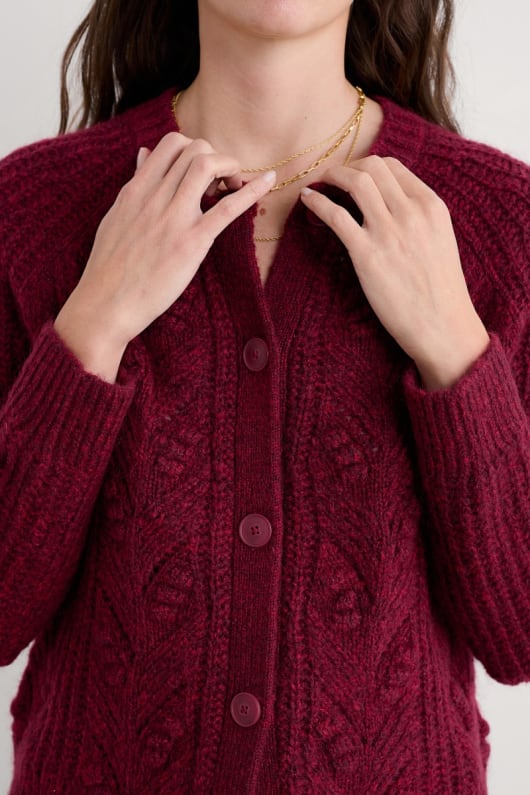 Seasalt Cornwall Sand Thistle Mohair-Blend Cardigan