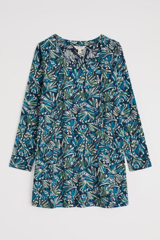 Seasalt Cornwall Screenprint Long Sleeve A-Line Tunic