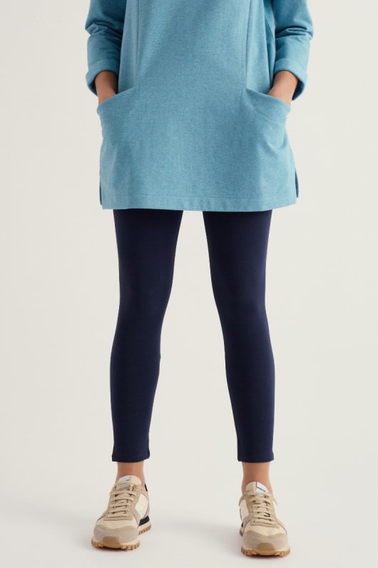 Seasalt Cornwall Sea Dance 7/8 Leggings In GOTS-Certified Organic Cotton